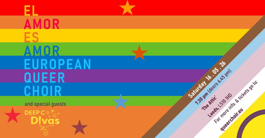 Invitation to our next performance in Leeds UK this May.